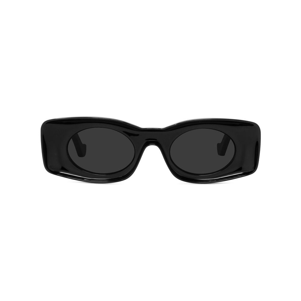 Signature Black Oval Sunglasses