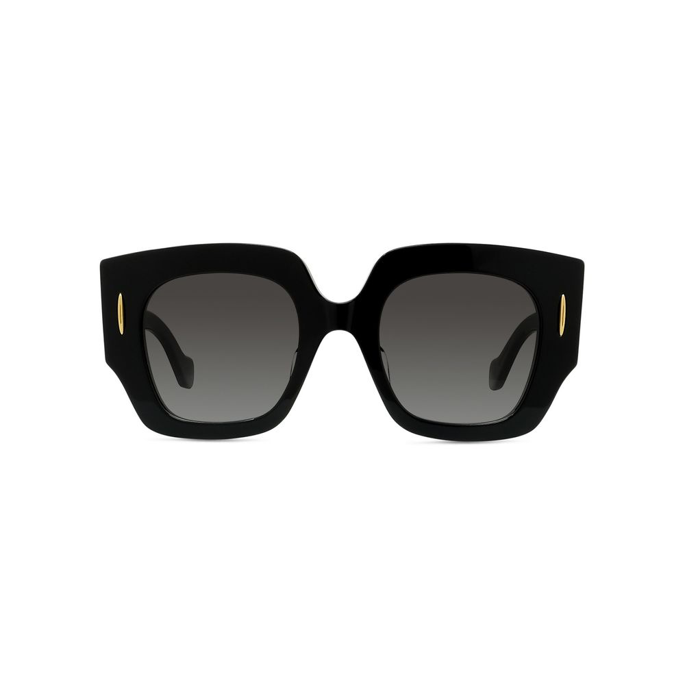 Anagram Black Geometric Sunglasses
