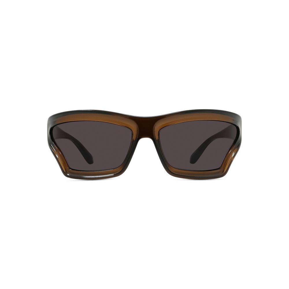 Signature Brown Shield Sunglasses