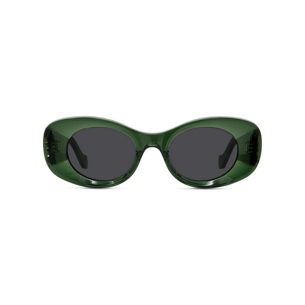 Anagram Green Oval Sunglasses