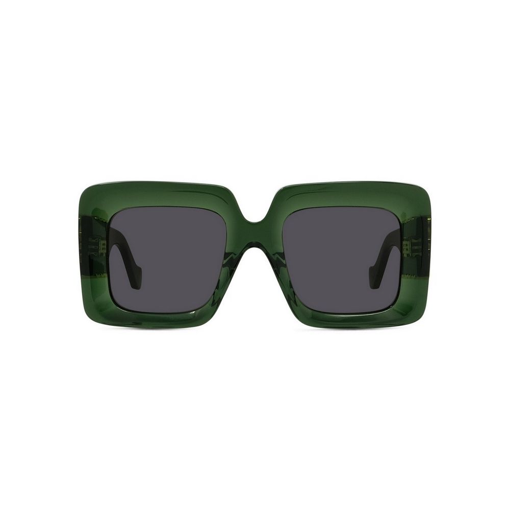 Anagram Green Oversize Sunglasses