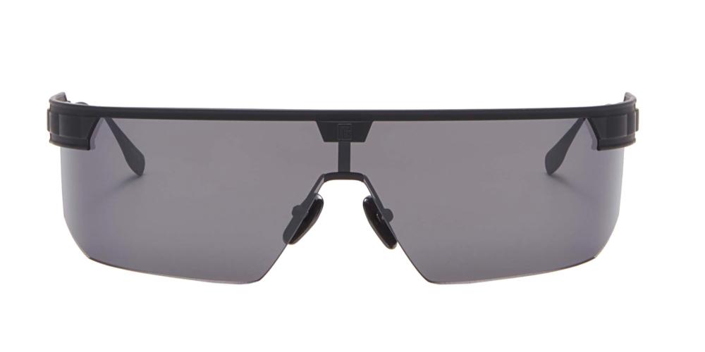 MAJOR Black Shield Sunglasses