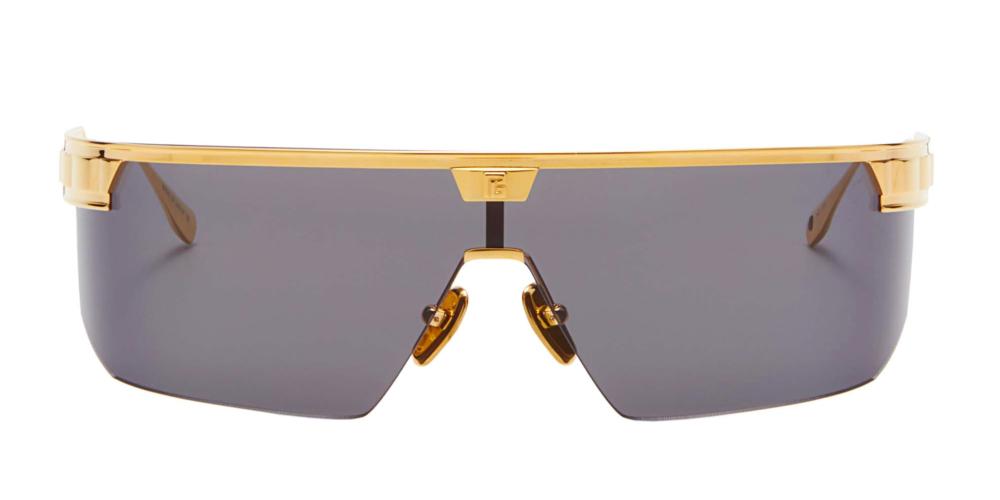 MAJOR Gold Shield Sunglasses