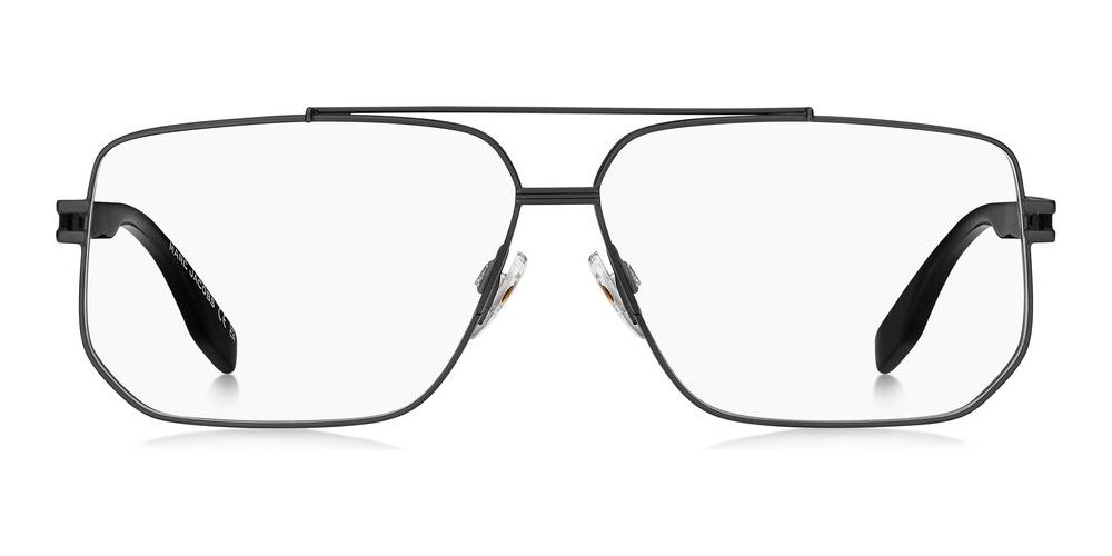 MARC 878 Black Rectangle Eyeglasses
