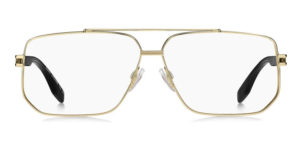 MARC 878 Gold Rectangle Eyeglasses