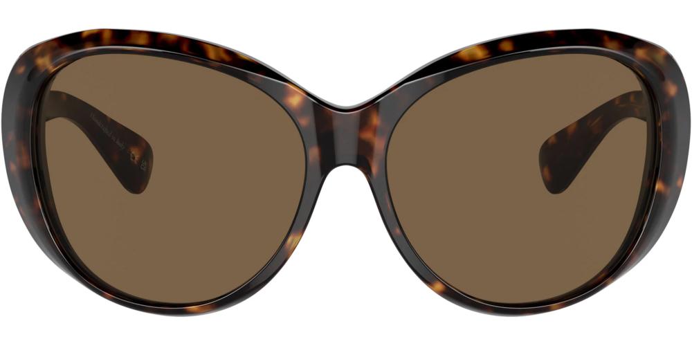 MARIDAN OV 5551SU Brown Oval Sunglasses
