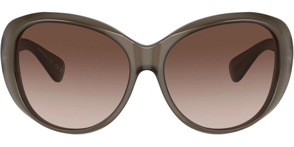 MARIDAN OV 5551SU Grey Oval Sunglasses