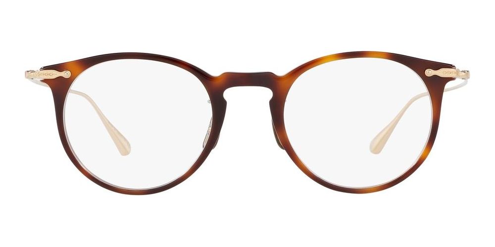 MARRET OV 5343D Havana Round Eyeglasses