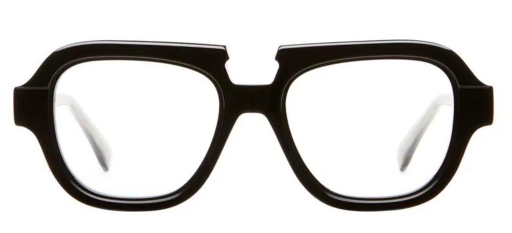 MASKE S5 Black Geometric Eyeglasses