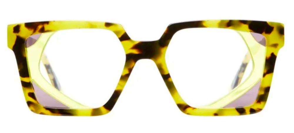 MASKE T6 Yellow Butterfly Eyeglasses