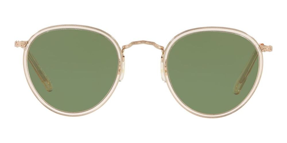 MP-2 SUN OV 1104S Brown Round Sunglasses