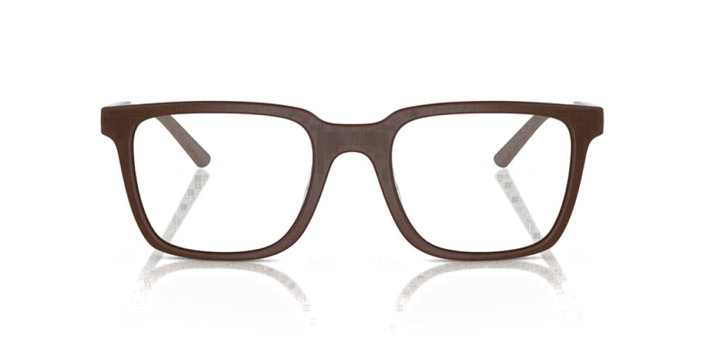 MR.FEDERER OV 5553U Brown Squared Eyeglasses