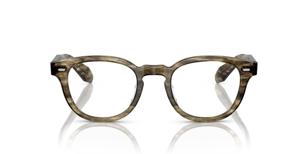 N.01 OV 5528U Green Round Eyeglasses