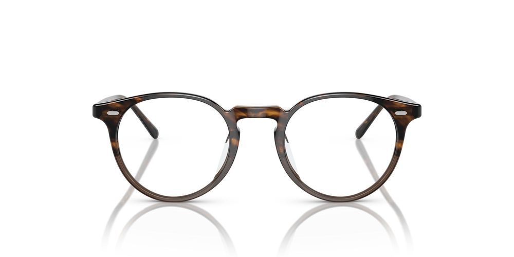 N.02 OV 5529U Brown Round Eyeglasses