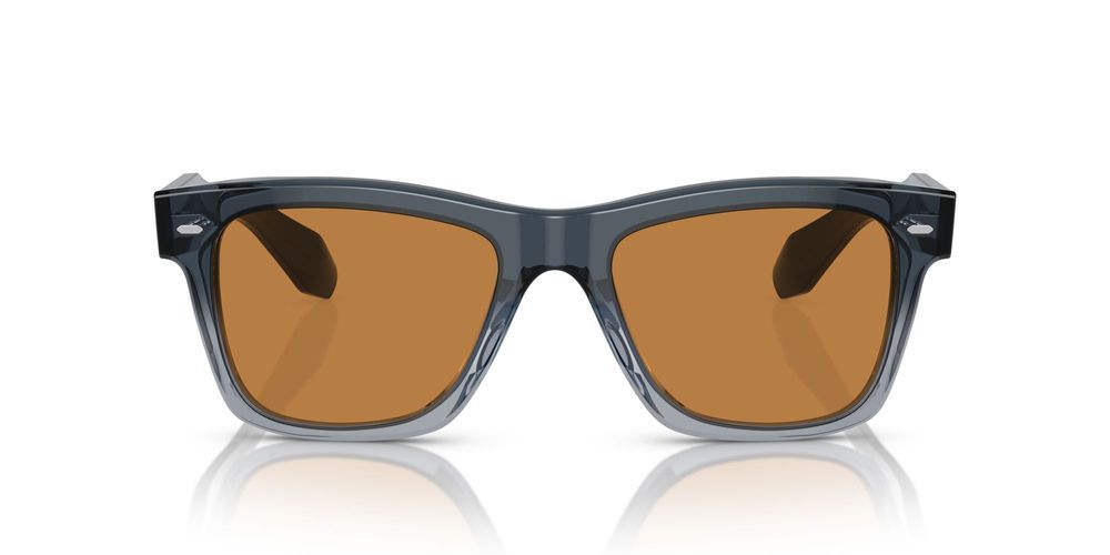 N.04 SUN OV 5552SU Grey Rectangle Sunglasses
