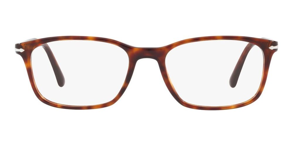 OFFICINA PO 3189V Havana Geometric Eyeglasses