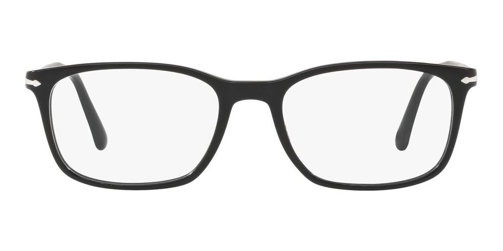 OFFICINA PO 3189V Black Geometric Eyeglasses