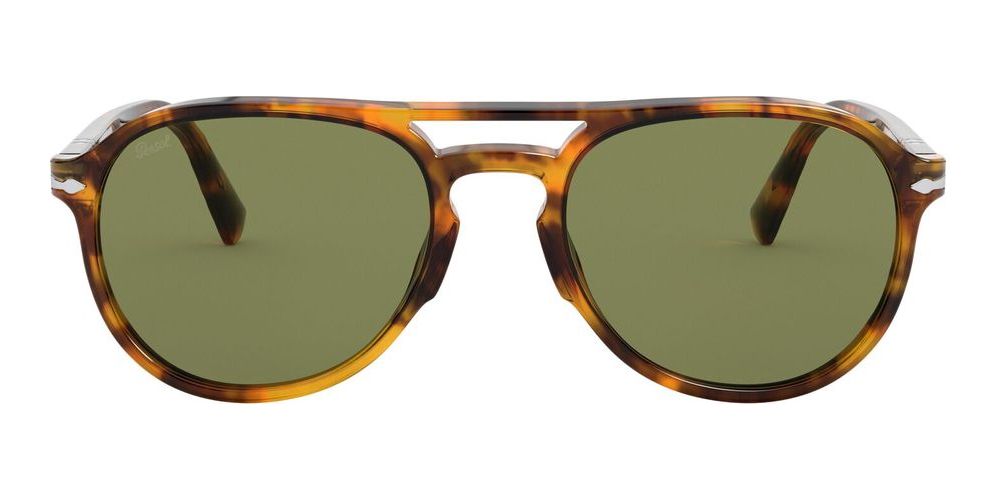 OFFICINA PO 3235S Brown Pilot Sunglasses