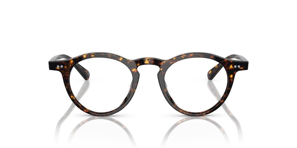 OP-13 OV 5504U Brown Round Eyeglasses