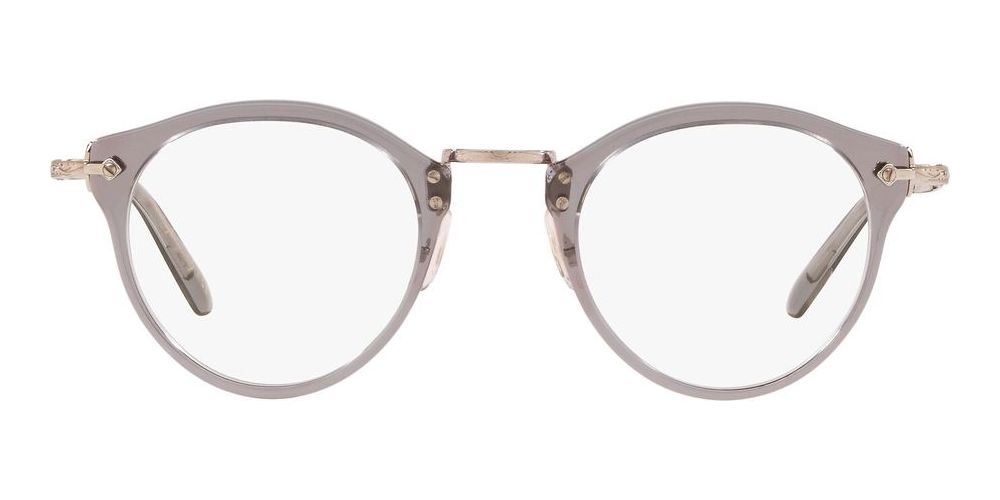 OP-505 OV 5184 Grey Round Eyeglasses