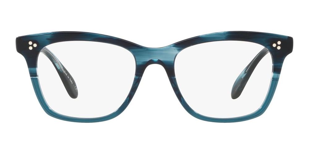 PENNEY OV 5375U Blue Geometric Eyeglasses