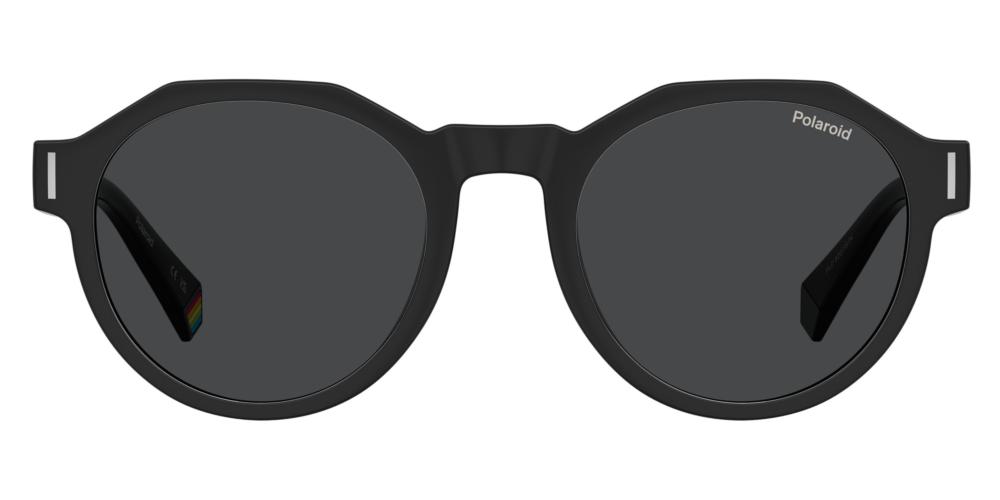 PLD 6207/S Black Geometric Sunglasses