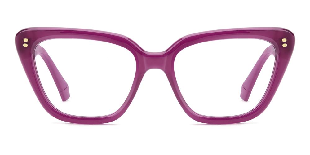 PLD D575 Pink Cat Eye Eyeglasses