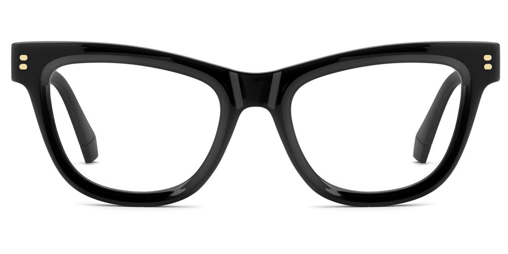 PLD D576 Black Cat Eye Eyeglasses