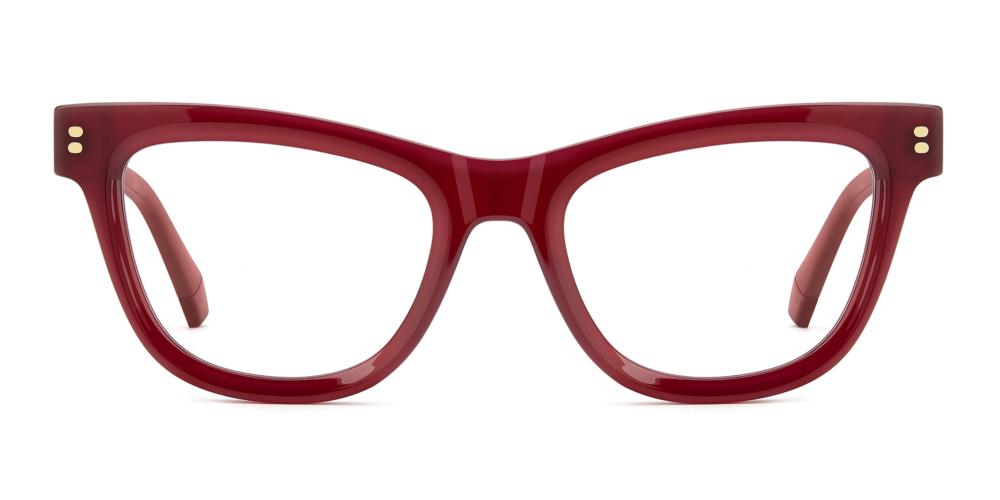 PLD D576 Red Cat Eye Eyeglasses