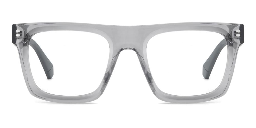 PLD D577 Grey Rectangle Eyeglasses