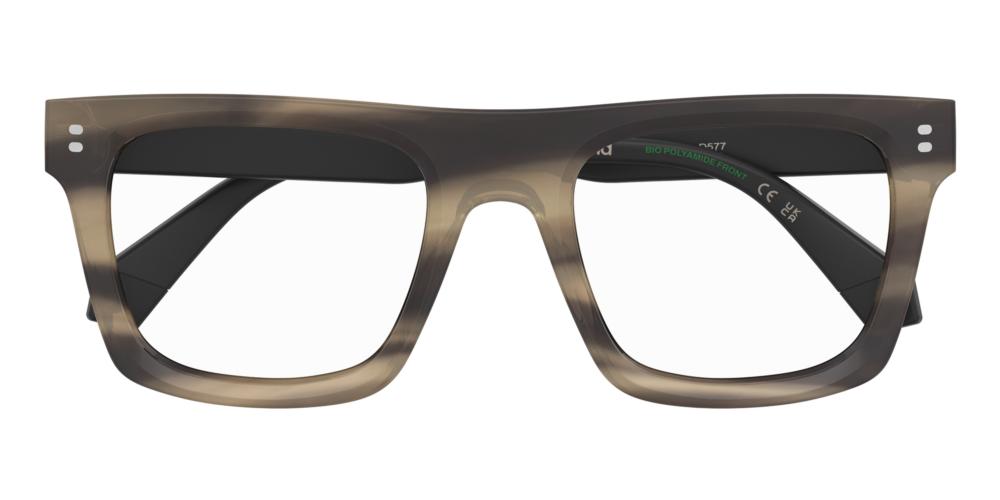 PLD D577 Havana Rectangle Eyeglasses