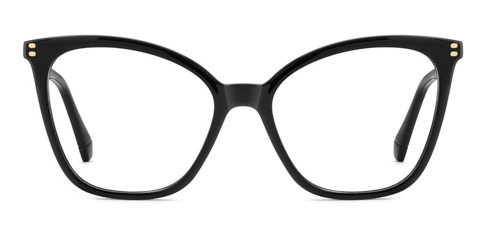 PLD D579 Black Cat Eye Eyeglasses