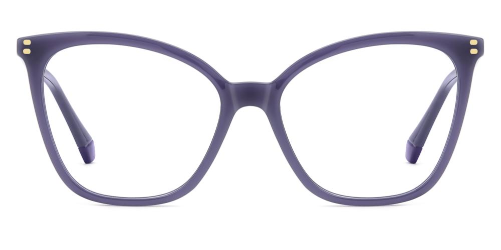 PLD D579 Violet Cat Eye Eyeglasses