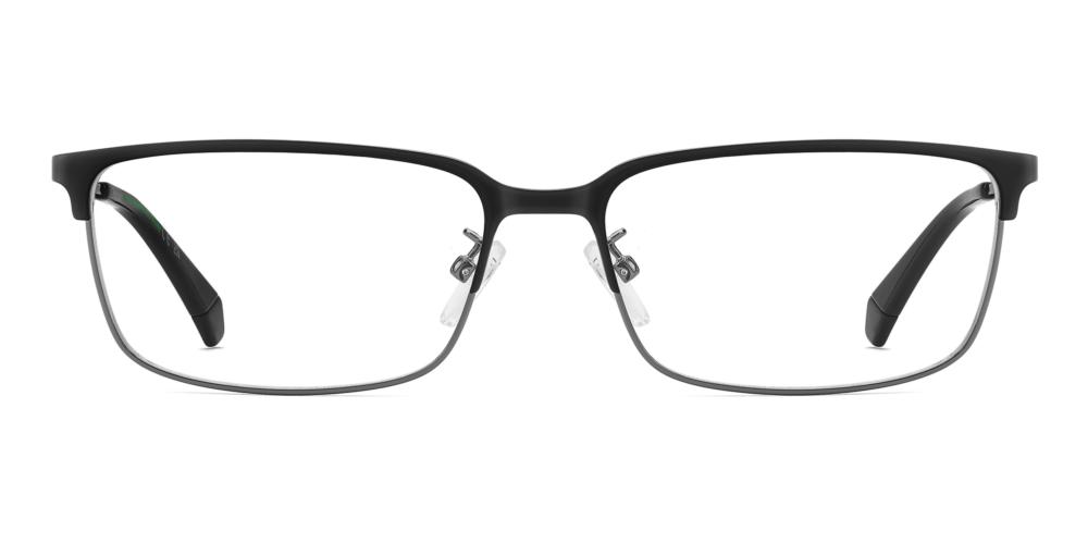 PLD D583/G Black Rectangle Eyeglasses