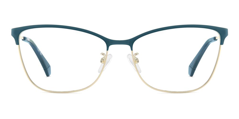 PLD D584/G Green Cat Eye Eyeglasses