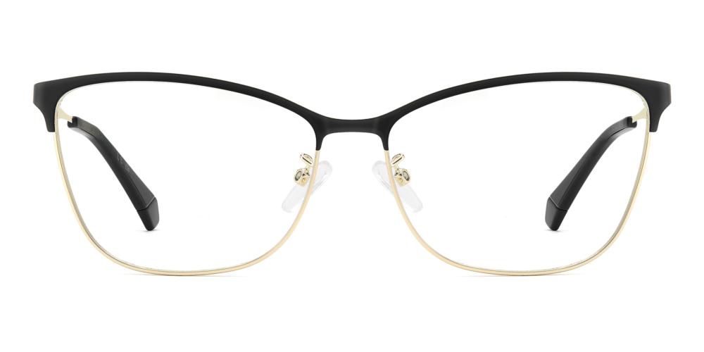 PLD D584/G Black Cat Eye Eyeglasses