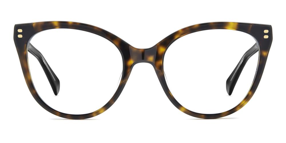PLD D585 Havana Cat Eye Eyeglasses