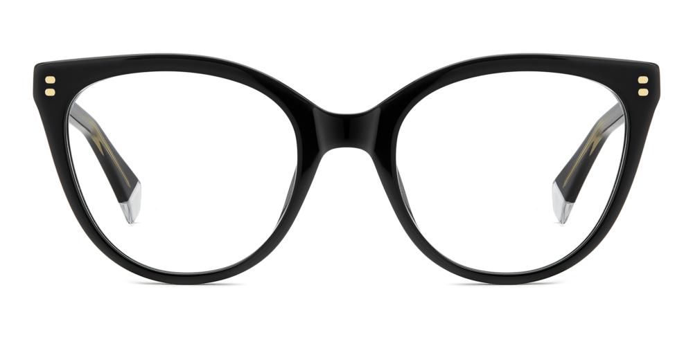 PLD D585 Black Cat Eye Eyeglasses