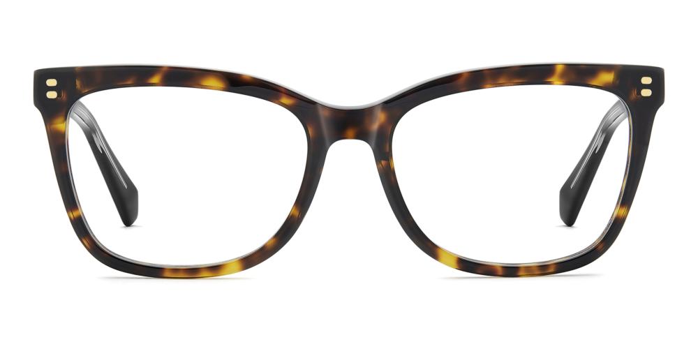 PLD D586 Havana Rectangle Eyeglasses