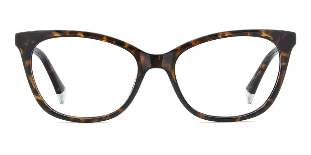 PLD D587 Havana Cat Eye Eyeglasses