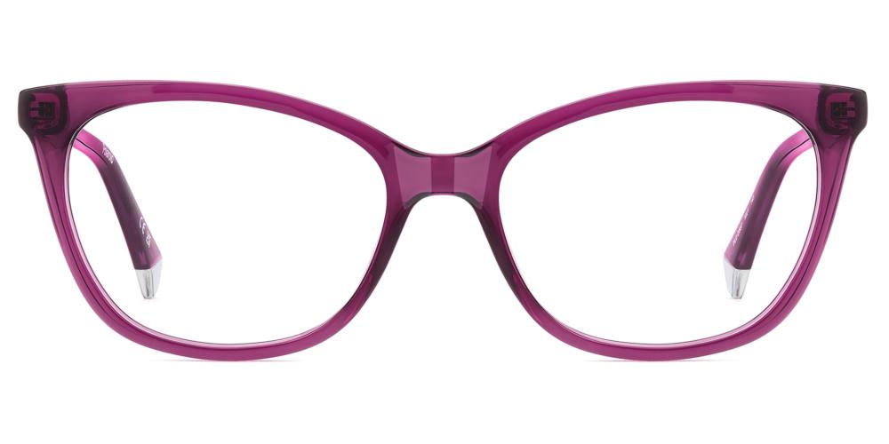 PLD D587 Pink Cat Eye Eyeglasses