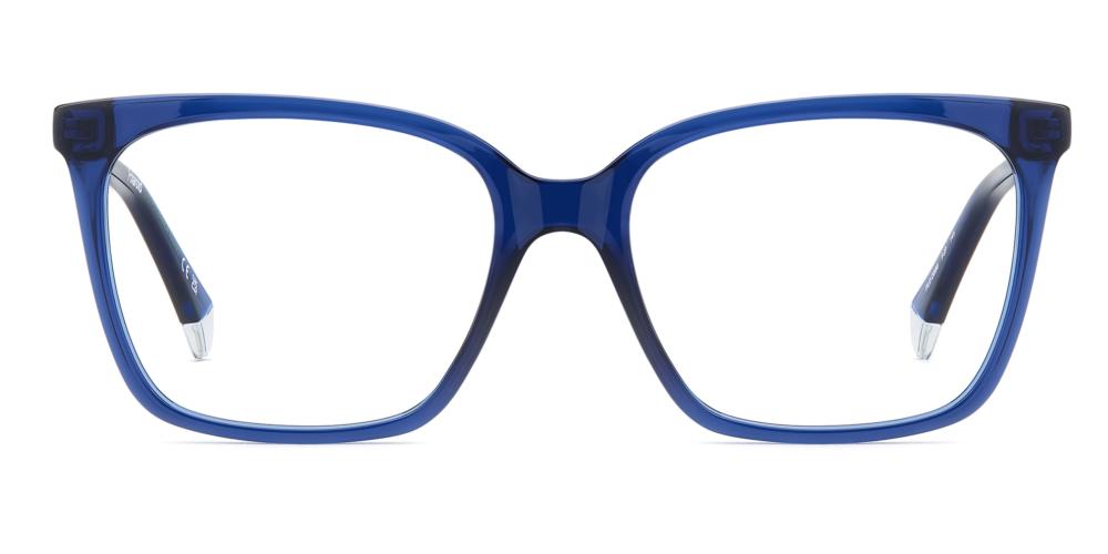 PLD D588 Blue Squared Eyeglasses