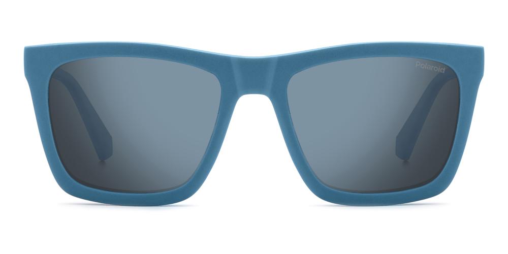 PLD D591/C Blue Squared Sunglasses