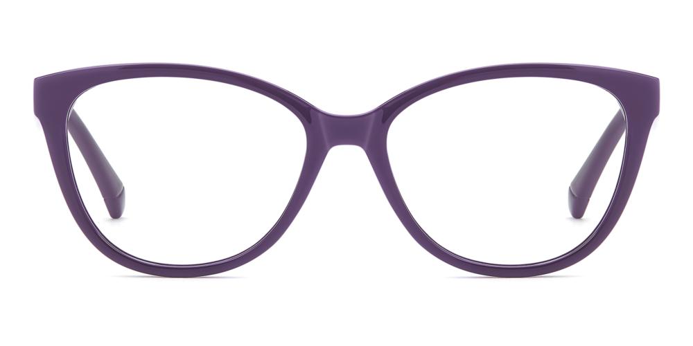 PLD D847 Violet Cat Eye Eyeglasses