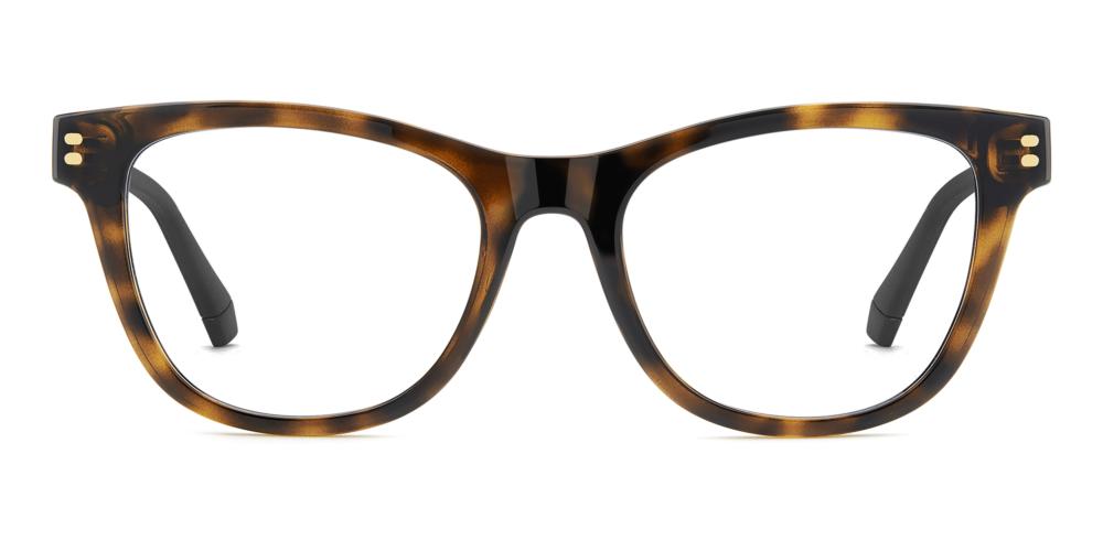 PLD D848 Havana Cat Eye Eyeglasses