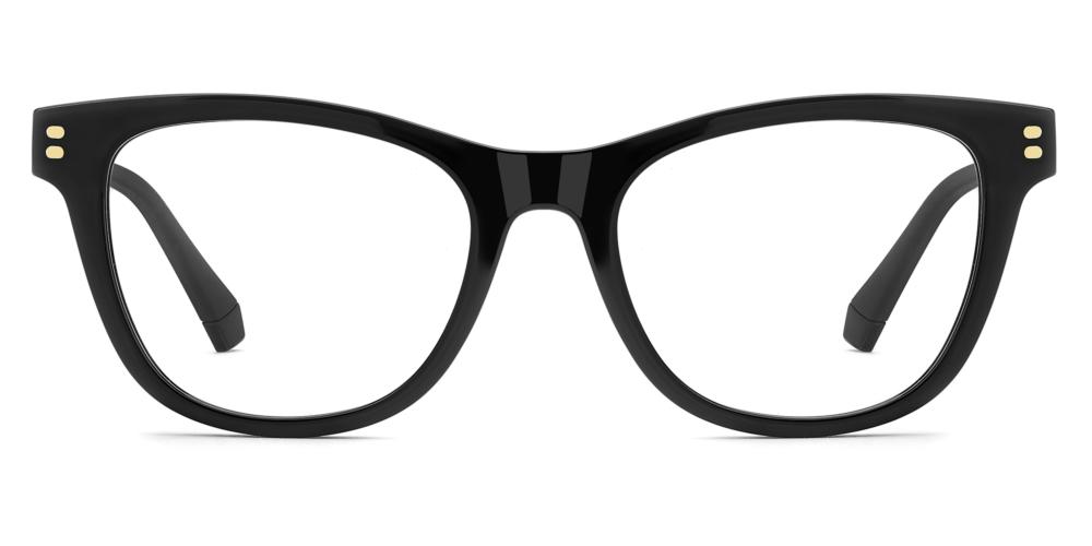 PLD D848 Black Cat Eye Eyeglasses