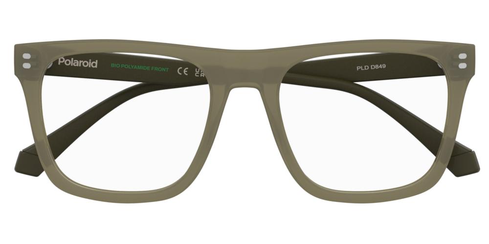 PLD D849 Green Rectangle Eyeglasses