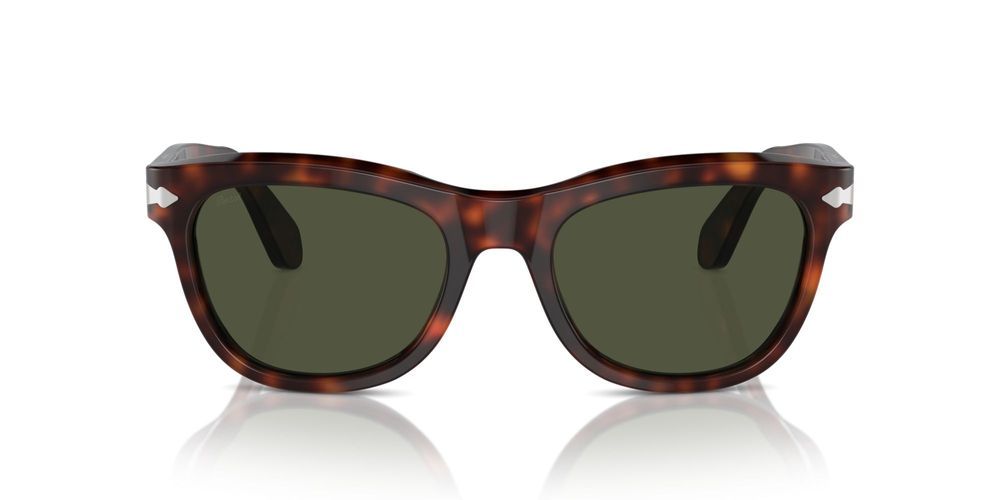 PO 0086S Havana Squared Sunglasses