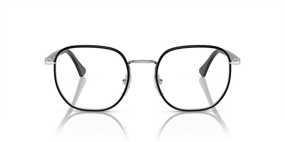 PO 1014VJ Black Geometric Eyeglasses