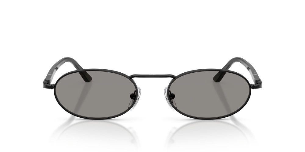 PO 1023S Black Oval Sunglasses